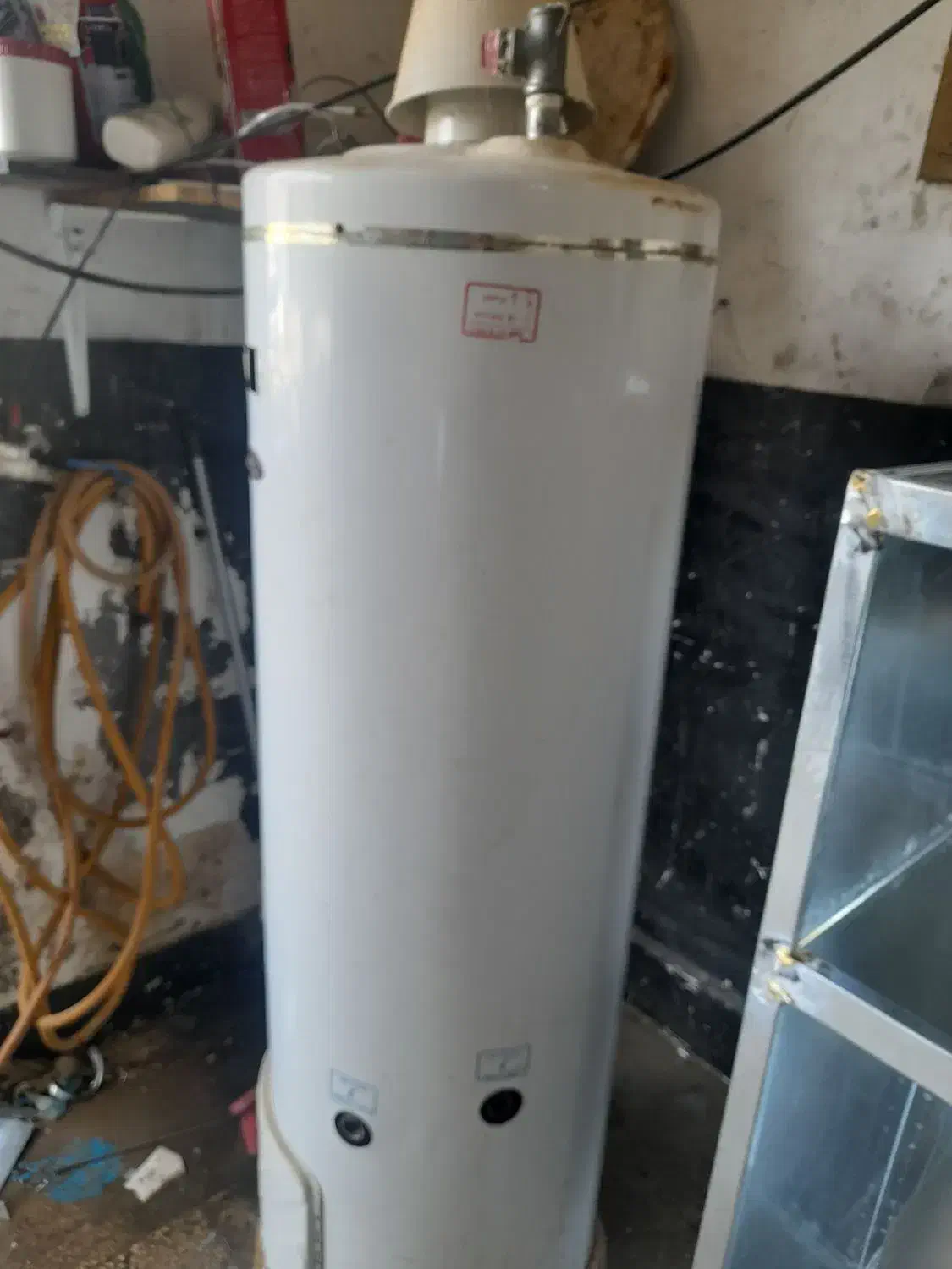 ابگرمکن ۶۰ گالن گالوانیزه درحدنو|آبگرمکن، پکیج، شوفاژ|باشت, |دیوار