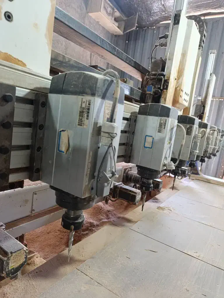 دستگاه cnc چوب تخت و روتاری|ماشین‌آلات صنعتی|معصومیه, |دیوار