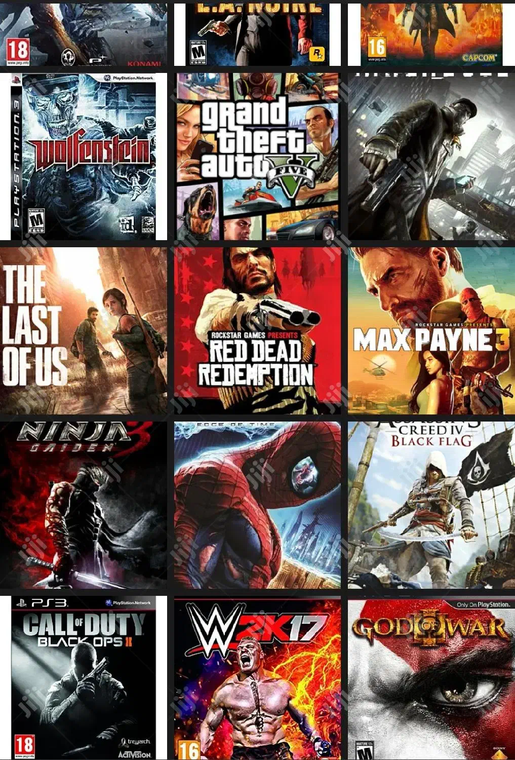 نصب بازیهای  ps1. ps2. ps3. ps4|کنسول، بازی ویدئویی و آنلاین|زاهدان, |دیوار