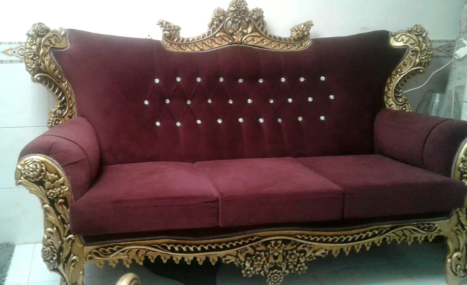 مبلمان شیک ۷نفره|مبلمان خانگی و میز عسلی|قزوین, |دیوار