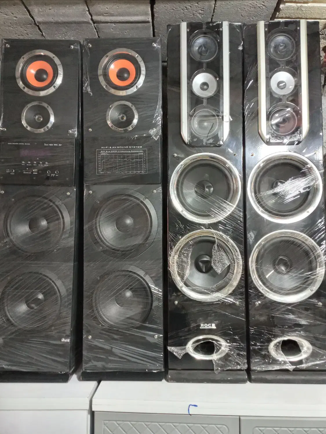 ۲ جفت باند اصلی|سیستم صوتی خانگی|زابل, |دیوار