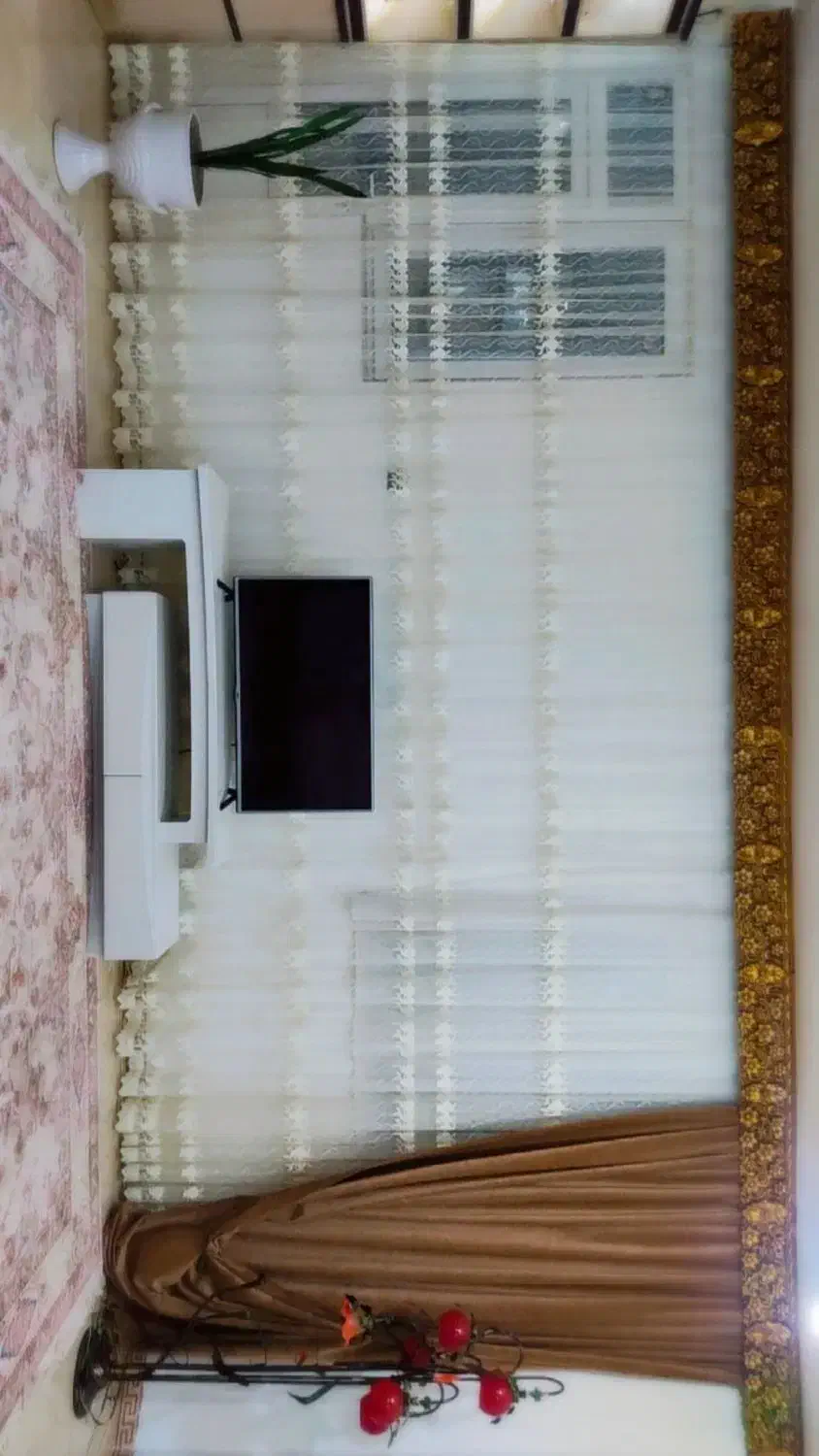 پرده توری بهمراه دووالان|پرده، رانر، رومیزی|اردبیل, |دیوار