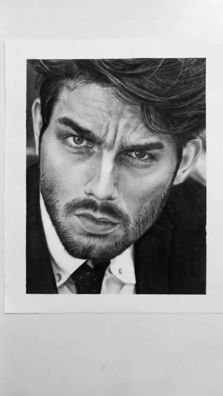 طراحی چهره|تابلو، نقاشی، عکس|بندر ماهشهر, |دیوار