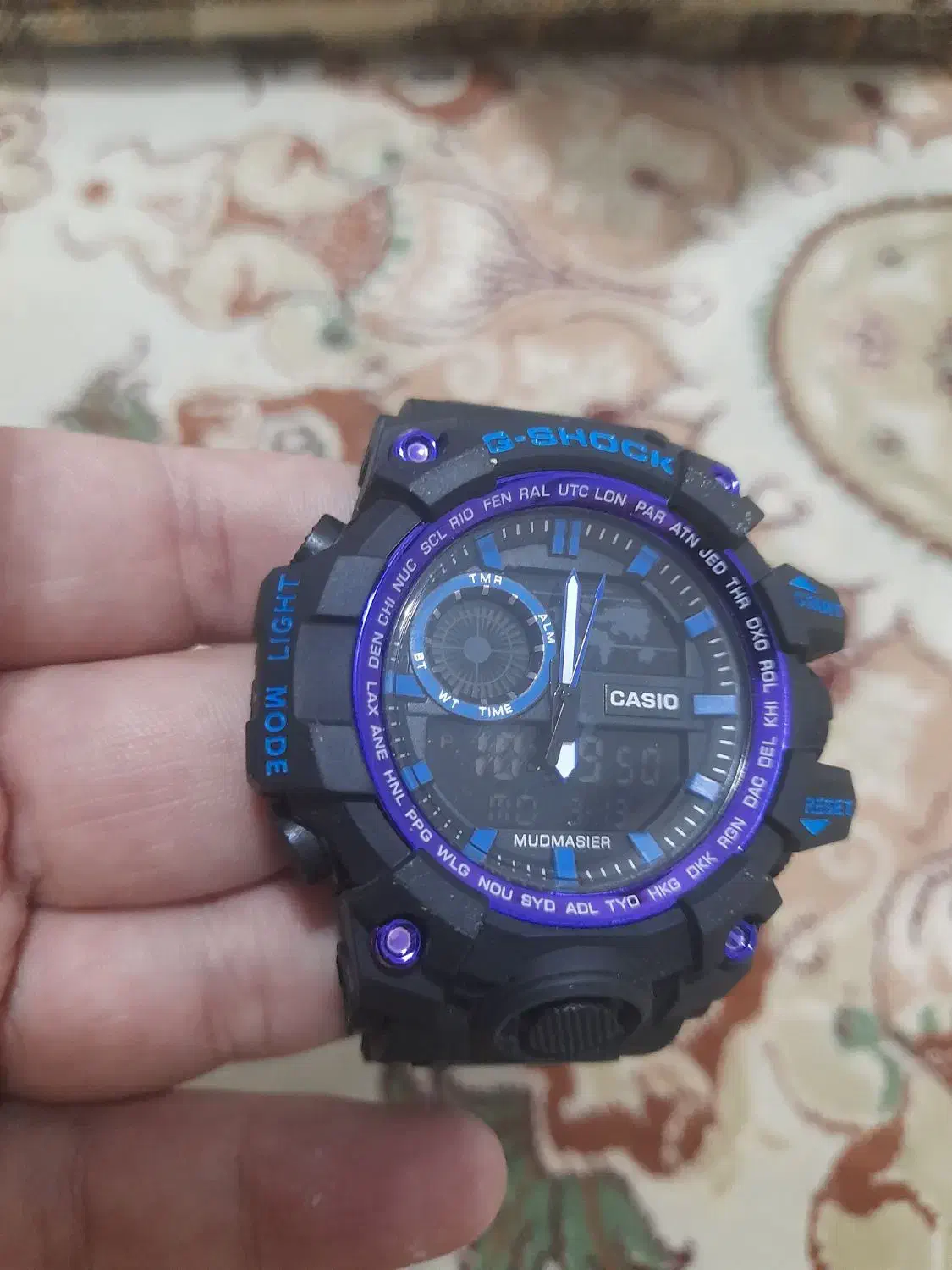 ساعت مچی کاسیو|ساعت|پرند, فاز ۵|دیوار