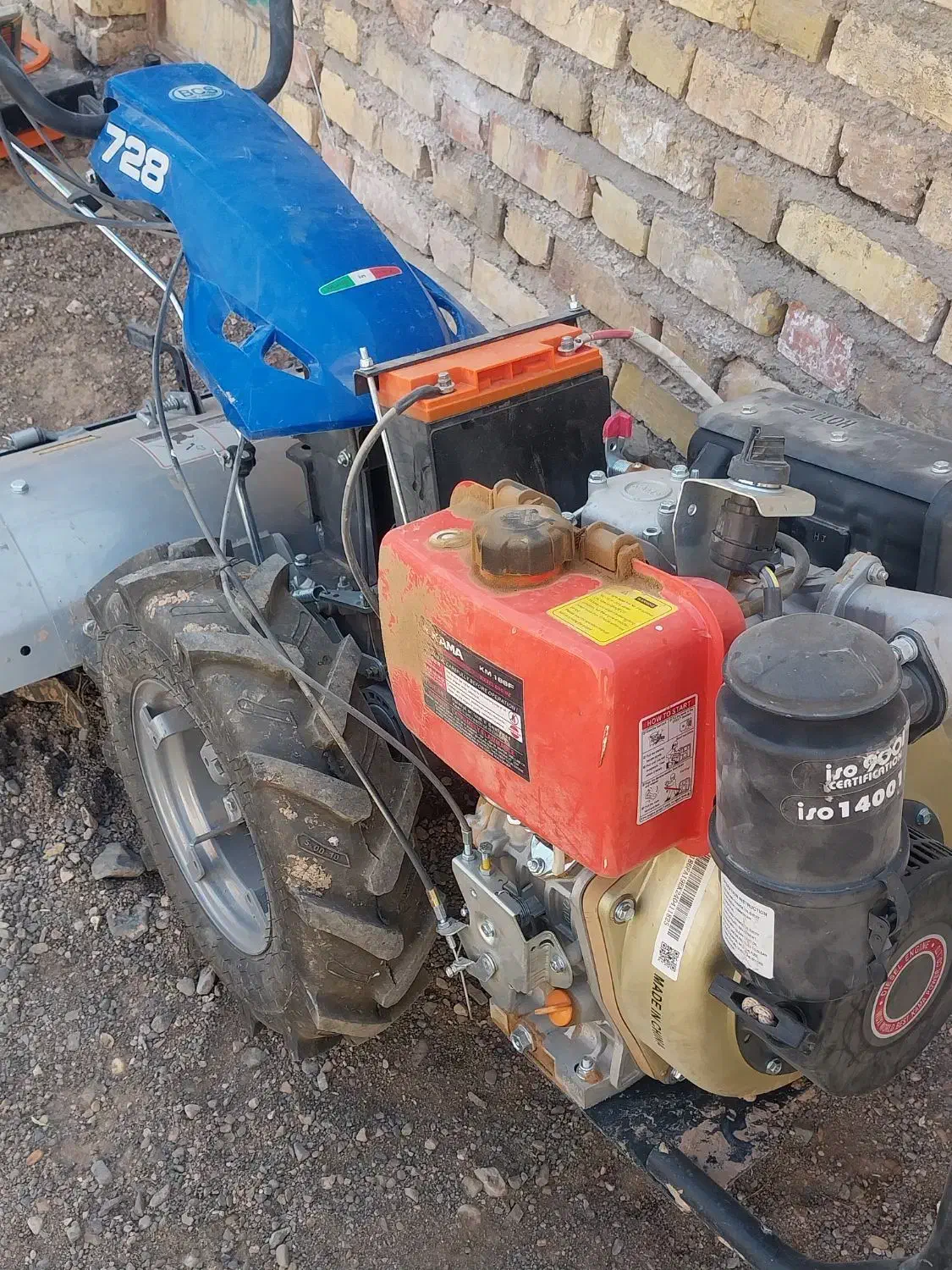 تیلر بی سی اسbcs موتور ۱۰ اسب گیربکس ایتالیایی|ماشین‌آلات صنعتی|تربت‌حیدریه, حسنی بالا|دیوار