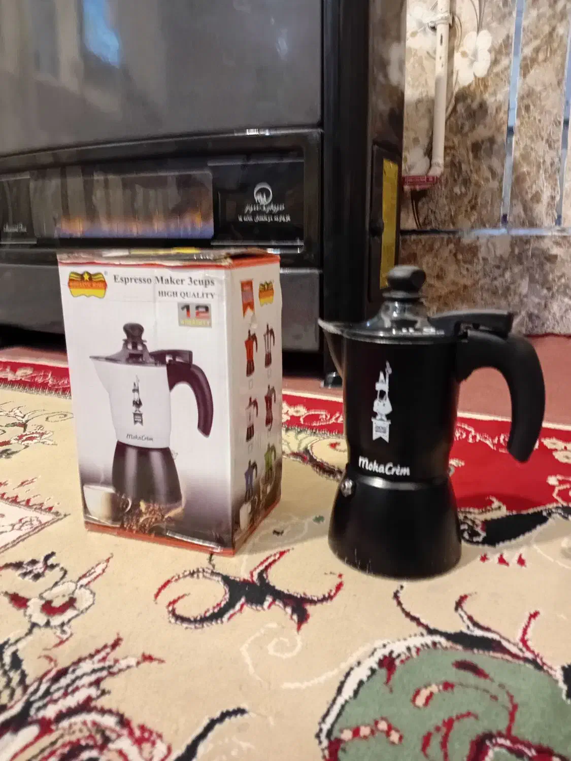 قهوه ساز پمپی سه کاپ|سماور، چای‌ساز، قهوه‌ساز|زاهدان, |دیوار