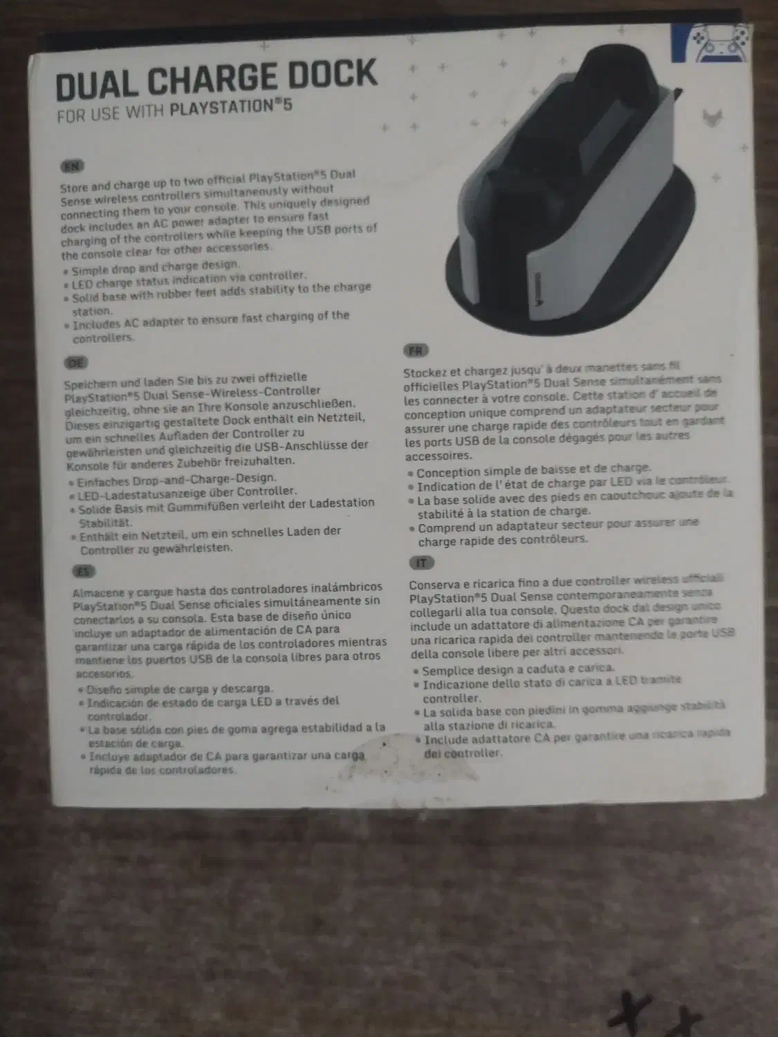 شارژر پی اس ps5|کنسول، بازی ویدئویی و آنلاین|اسفراین, |دیوار