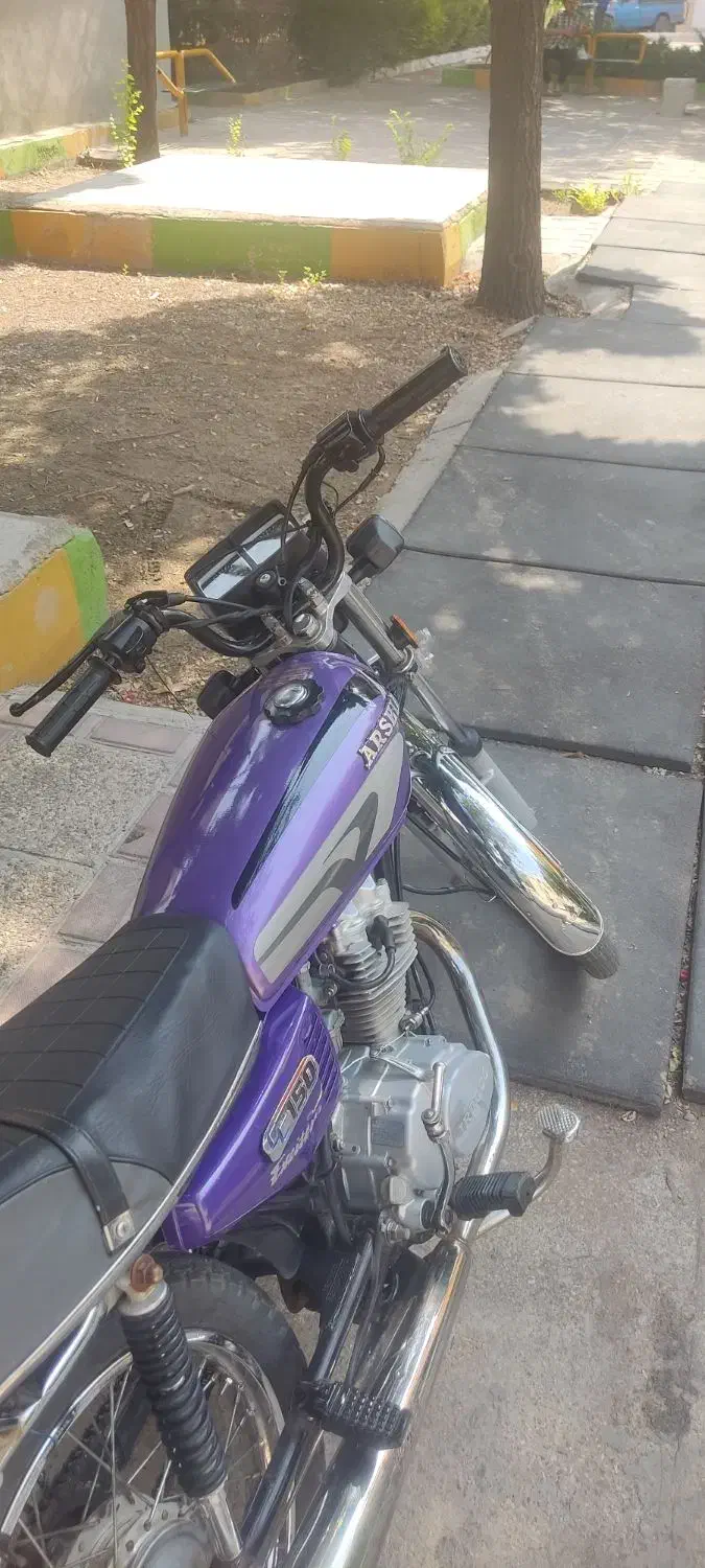 موتور سیکلت مدل 94 مدارک کامل آماده بنام زدن|موتورسیکلت|شیراز, شریفآباد|دیوار