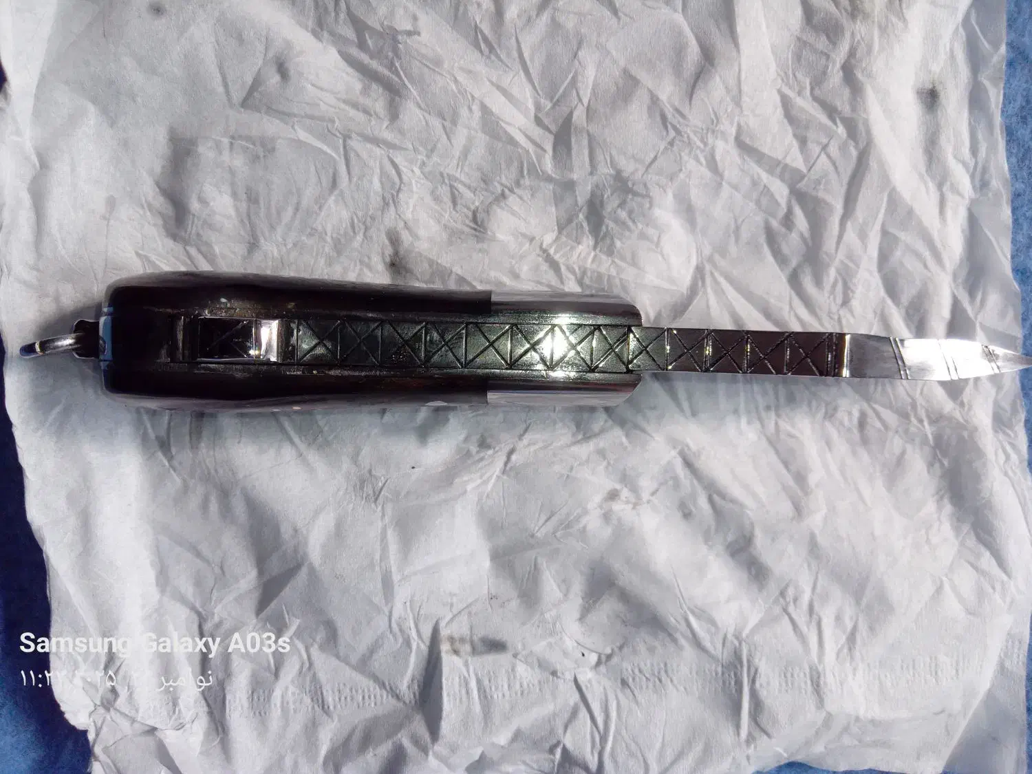 چاقوی ابراهیم باروقی|کلکسیون اشیاء عتیقه|میاندوآب, |دیوار