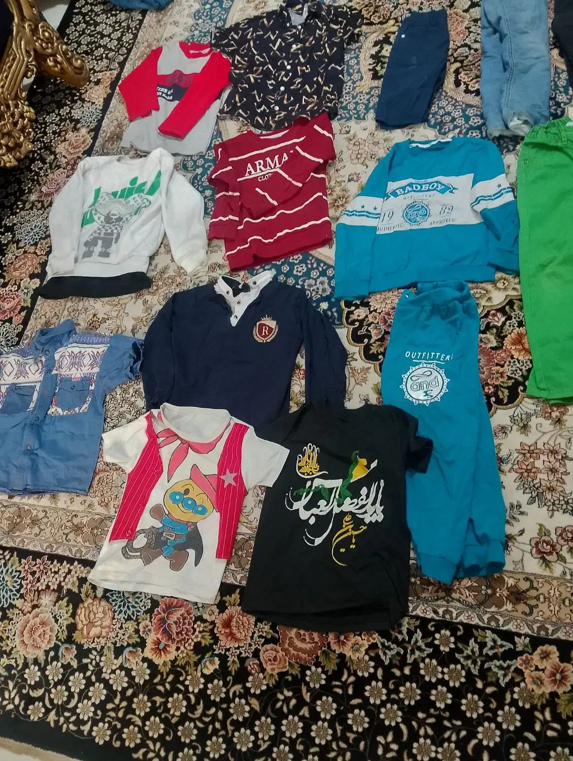 لباس پسرونه|کفش و لباس بچه|تهران, مینای شمالی (مخبر)|دیوار