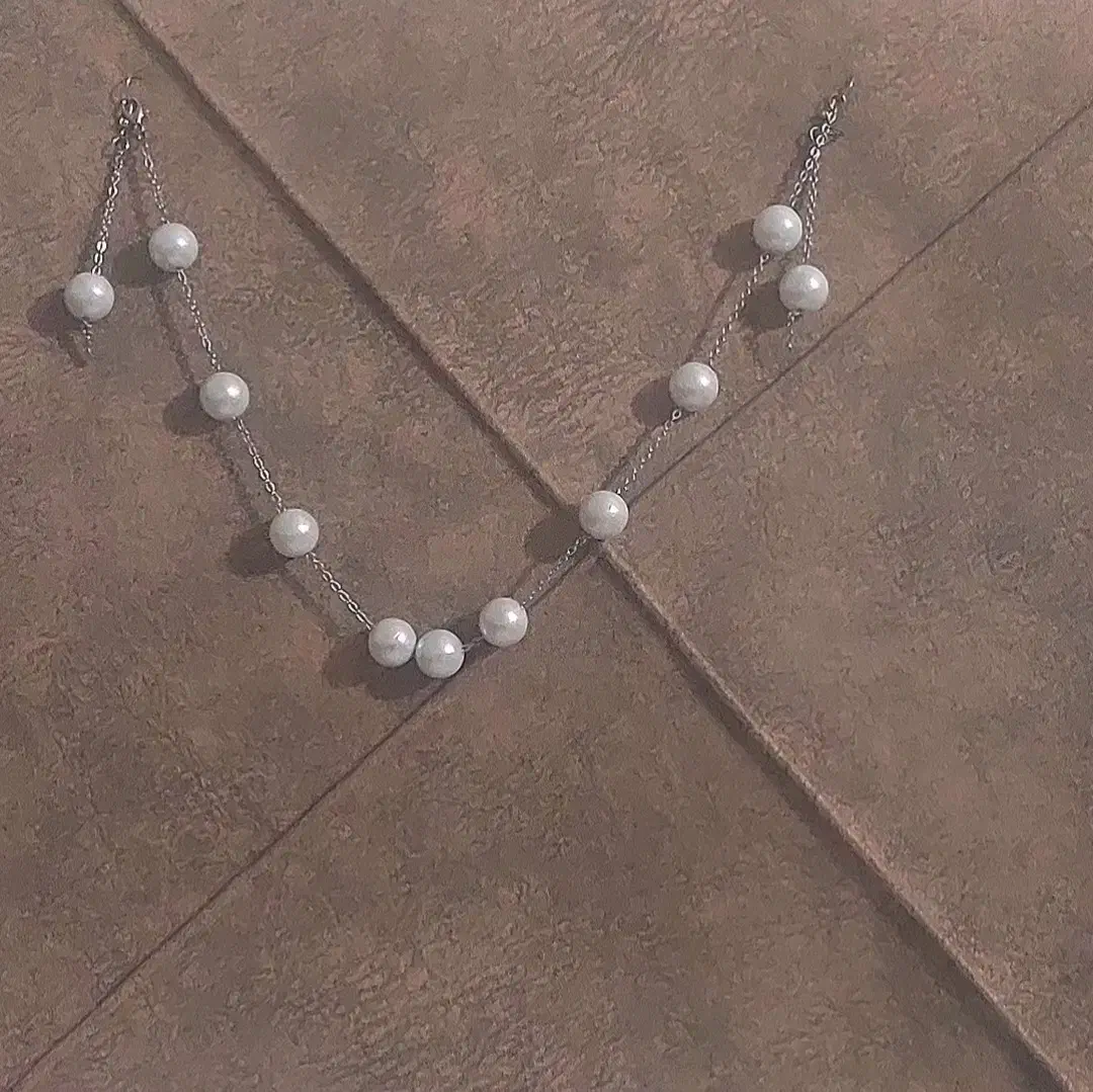 گوشواره و گردنبند مرواریدی|بدلیجات|پرند, فاز ۵|دیوار