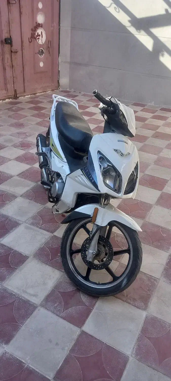 متور لاکی مزایده ای|موتورسیکلت|خلیل آباد, |دیوار