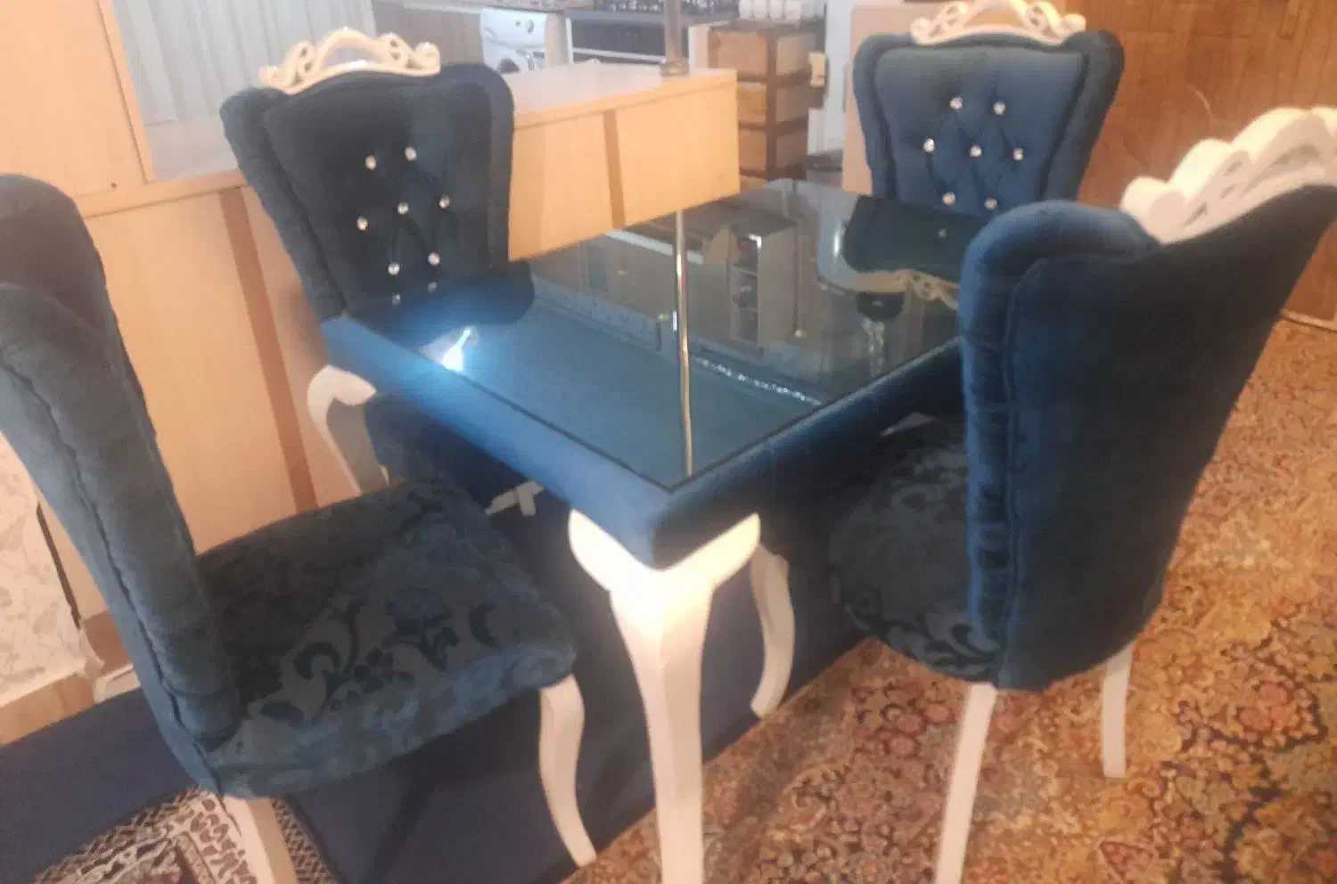 میزغذاخوری ۴نفره ومبل ۷نفره|میز و صندلی غذاخوری|اسدآباد, |دیوار