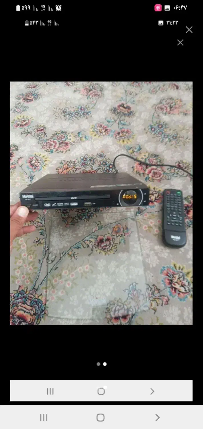 دی وی دی|پخشکننده DVD و ویدیو|میانه, |دیوار