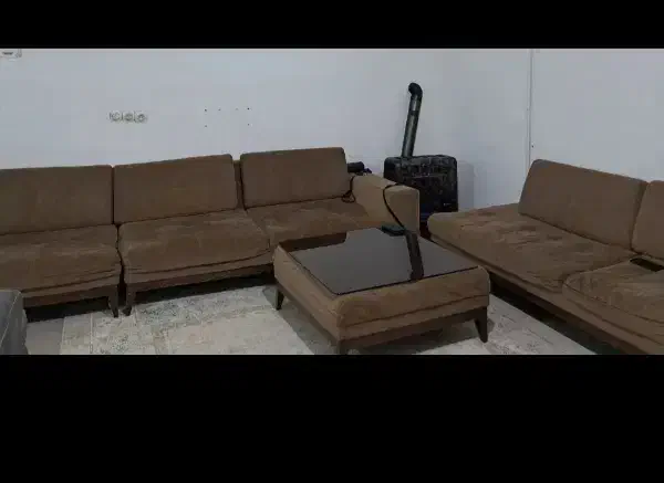 مبل هشت نفره راحتی ...با میزعسلی|مبلمان خانگی و میز عسلی|مشهد, نوید|دیوار