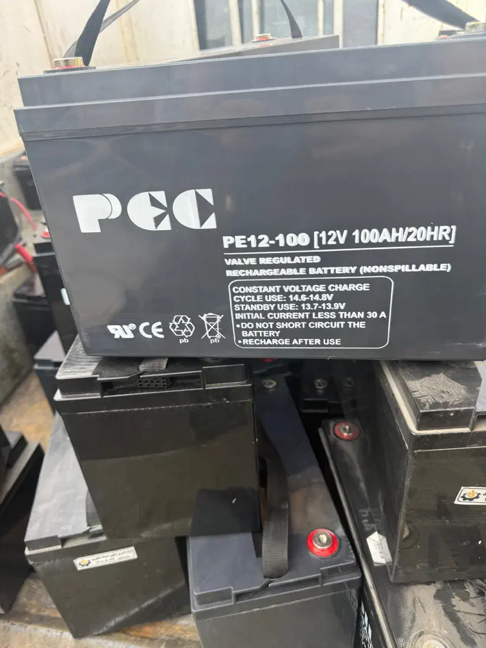 فروش باتری های پنل خورشیدی استوک / باطری UPS|عمده‌فروشی|ری, شهرری|دیوار