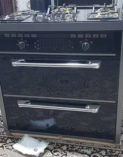 اجاق گاز طرح فر ۵ شعله نو دارای ۳عدد کشو|اجاق گاز و لوازم برقی پخت‌وپز|فردیس, شهرک ارم|دیوار