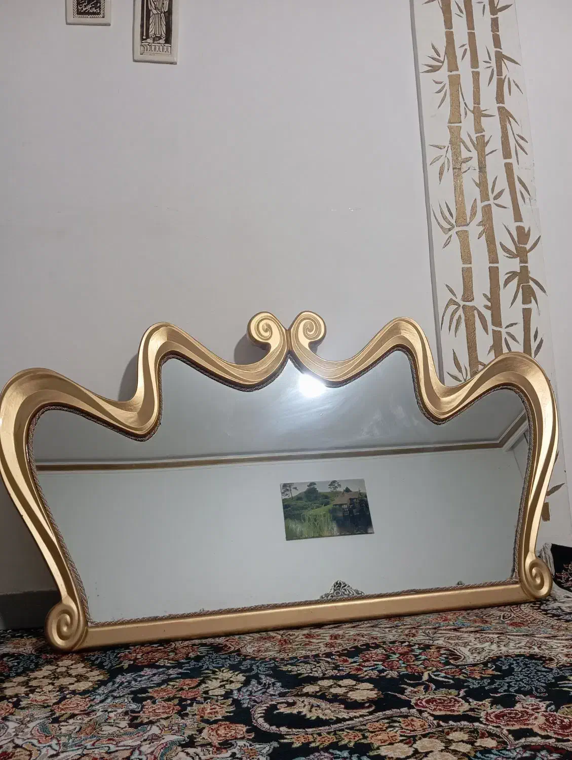 آینه تزئینی جنس درجه یک سالم|آینه|کرج, خرمدشت|دیوار