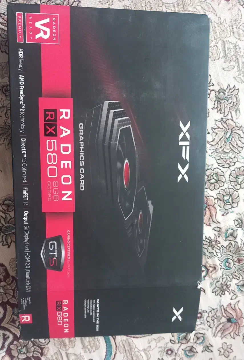 گرافیک. RX580 8GB XFX|قطعات و لوازم جانبی رایانه|گرگان, |دیوار