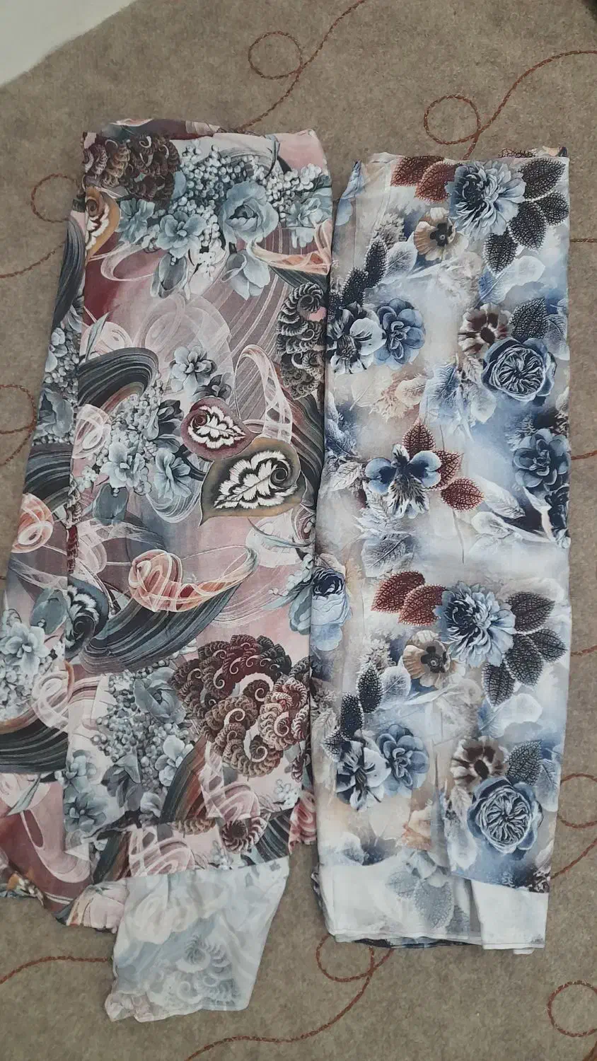 پارچهای نخی شومیز پیراهنی|لوازم خیاطی و بافتنی|شیروان (خراسان), |دیوار