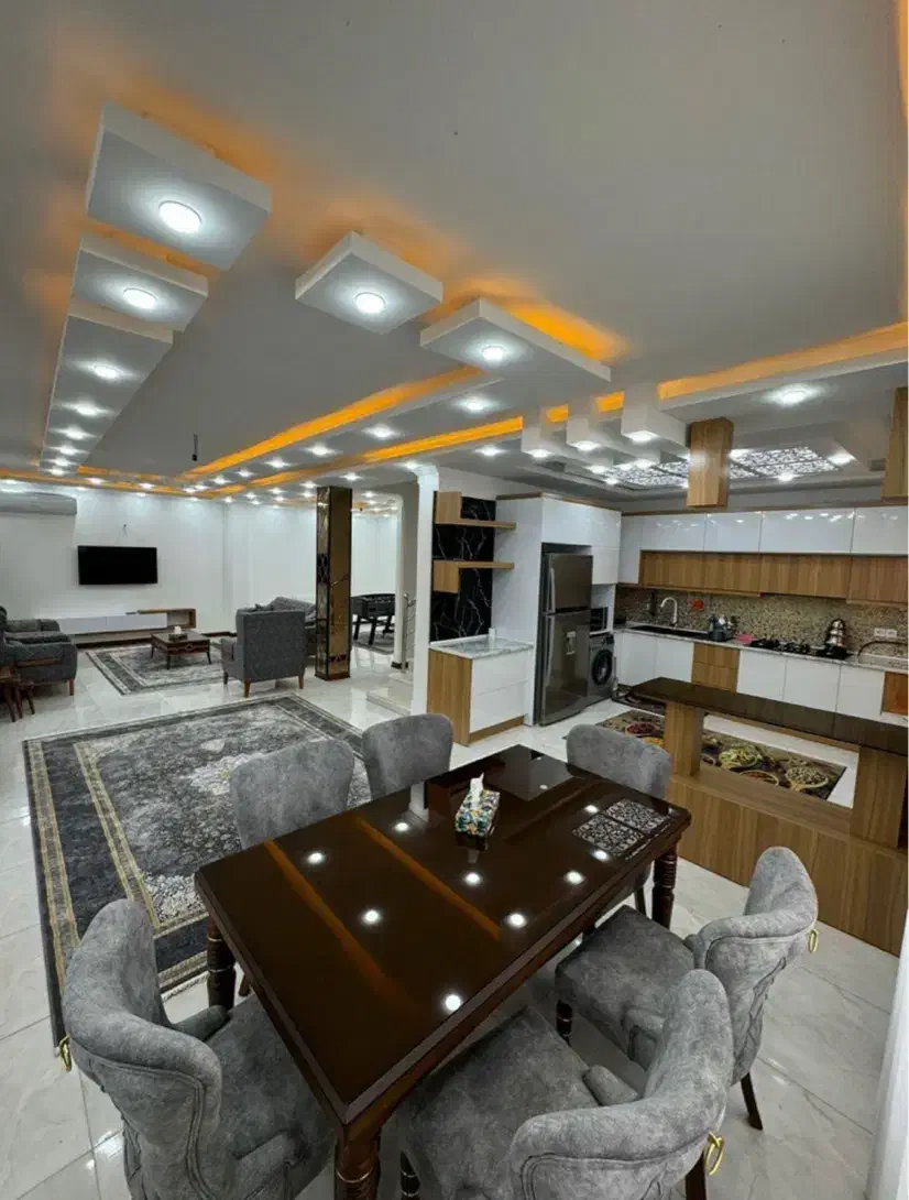 اجاره کاخ ویلا استخر دار ۴ خوابه vip(کد۳۳)|اجارهٔ کوتاه‌مدت ویلا و باغ|رشت, بلوار گیلان|دیوار