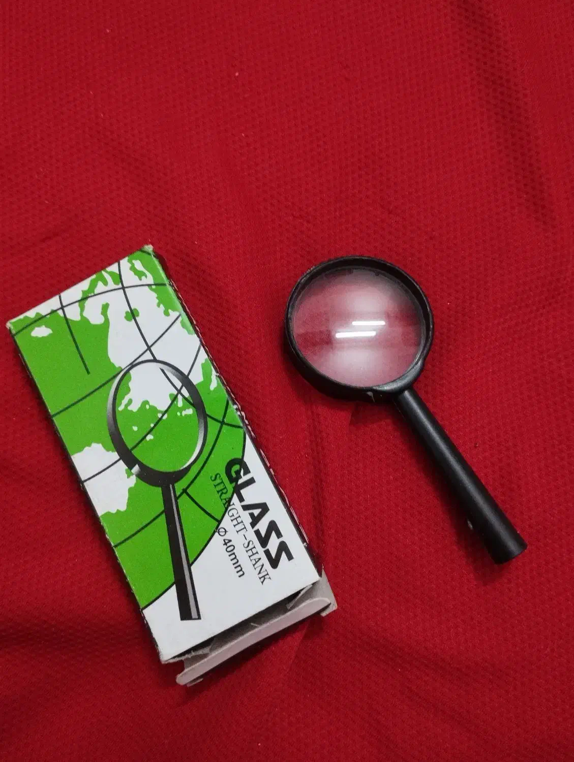 ذره بین مطالعه دسته پلاستکی و کلاسور جزوه کتابی|لوازم التحریر|بابل, |دیوار