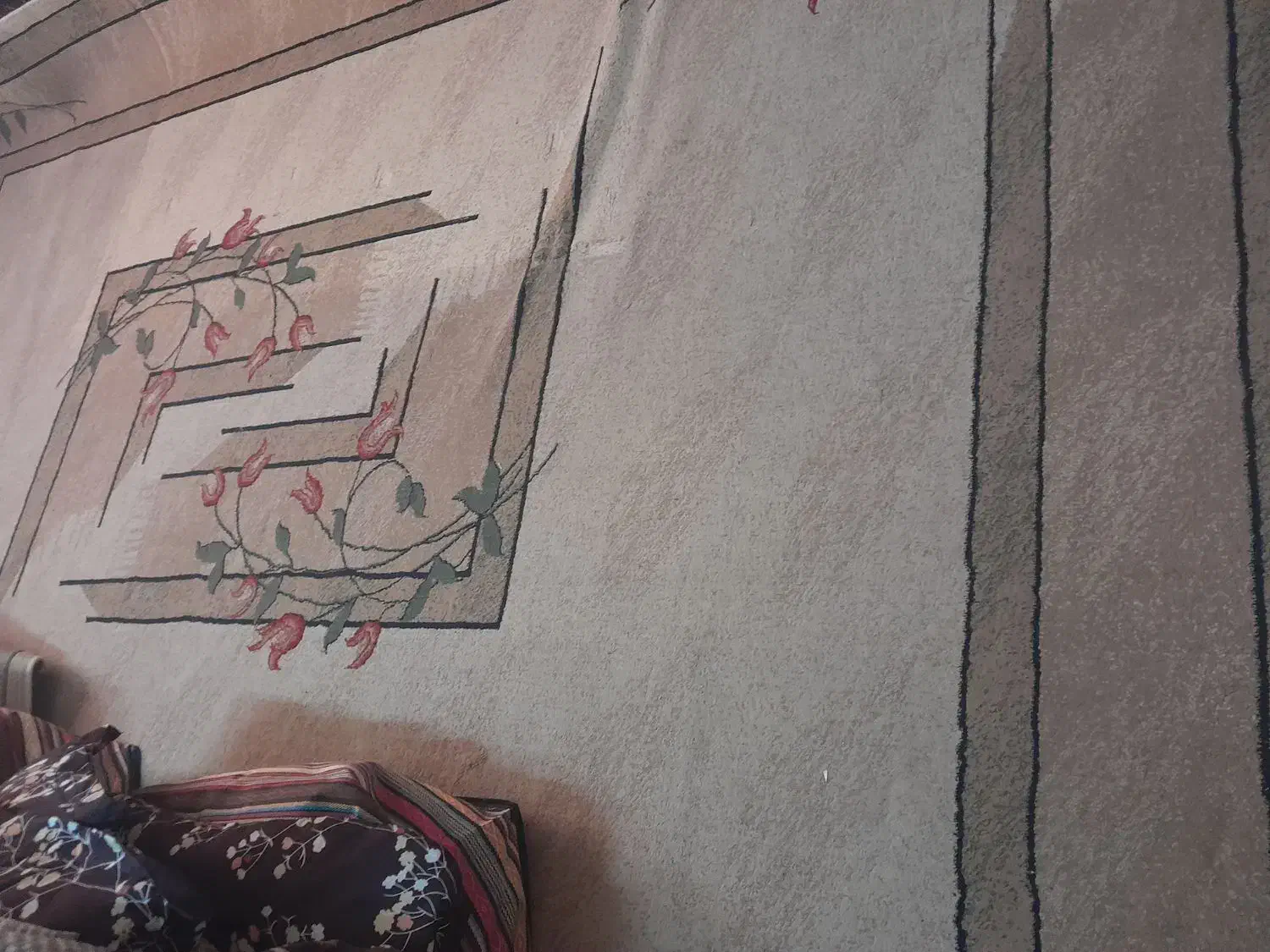 فرش ۱۲ متری فانتزی|فرش|گرگان, |دیوار