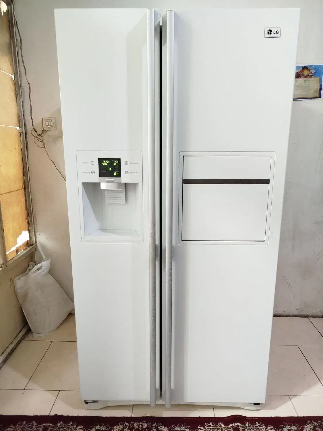 یخچال ساید الجی 32فوت اصل کره|یخچال و فریزر|تهران, هفده شهریور|دیوار