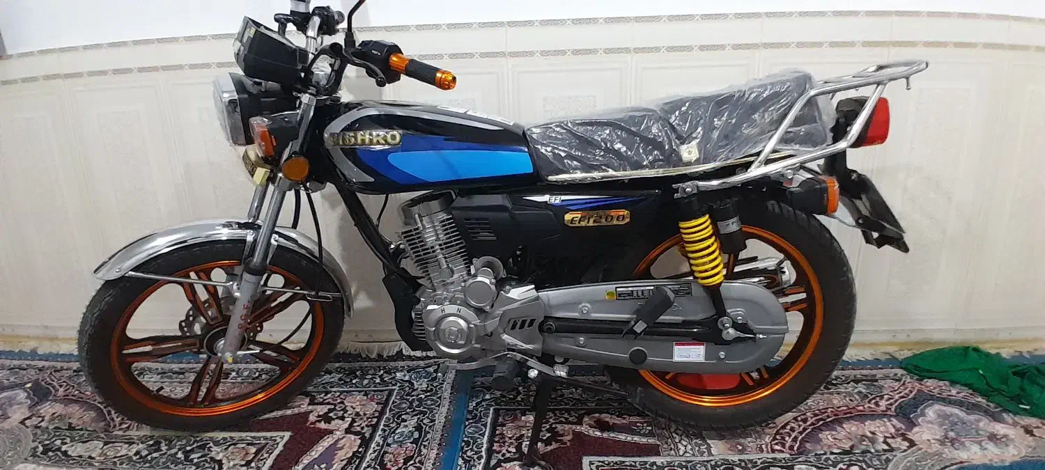 موتور ۲۰۰ مدل۴۰۳ خشک تحویلی ۴۰۴ برج ۲|موتورسیکلت|دورود, |دیوار