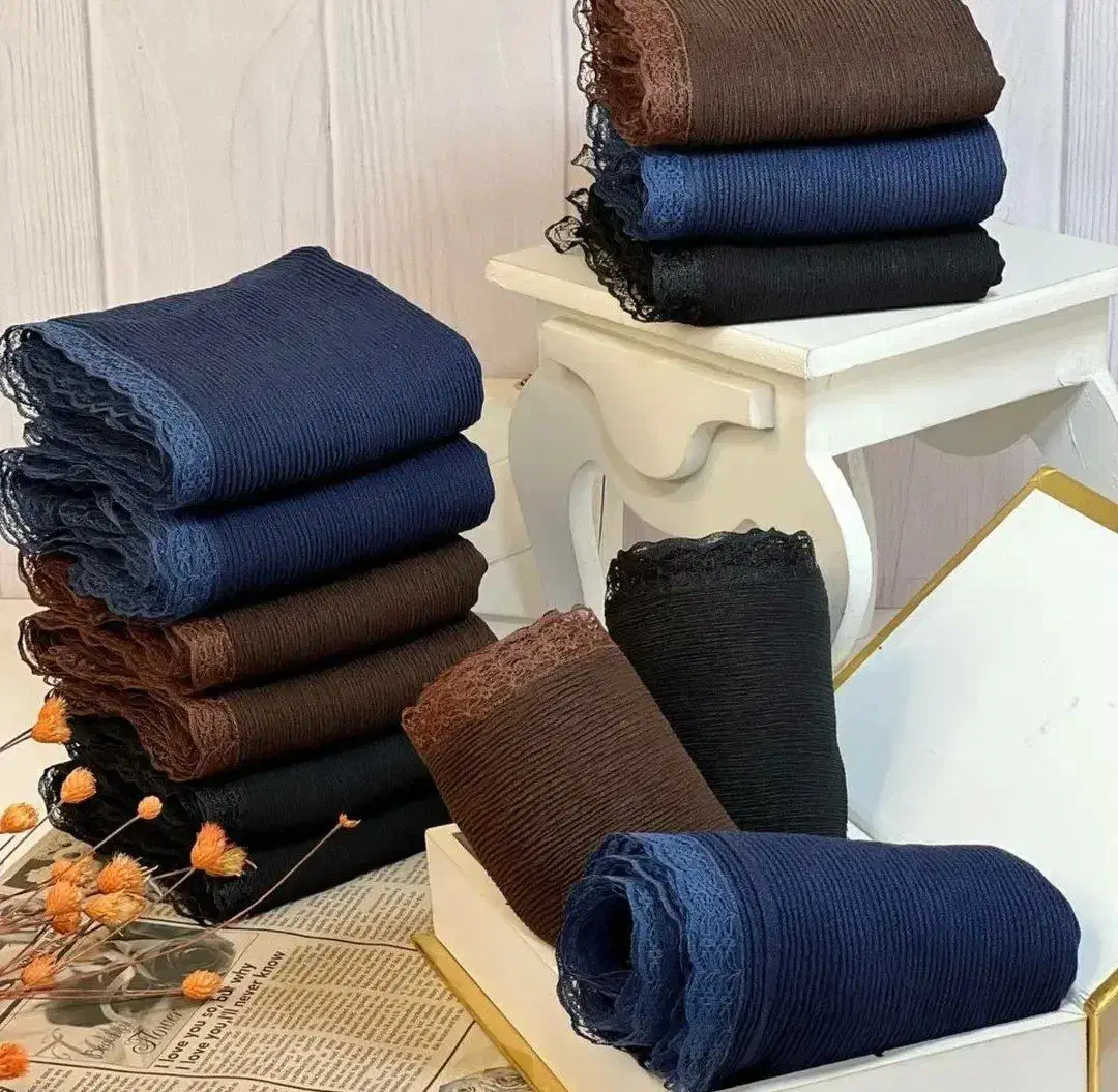 شال پلیسه دور گیپور وارداتی|لباس|زارچ, |دیوار