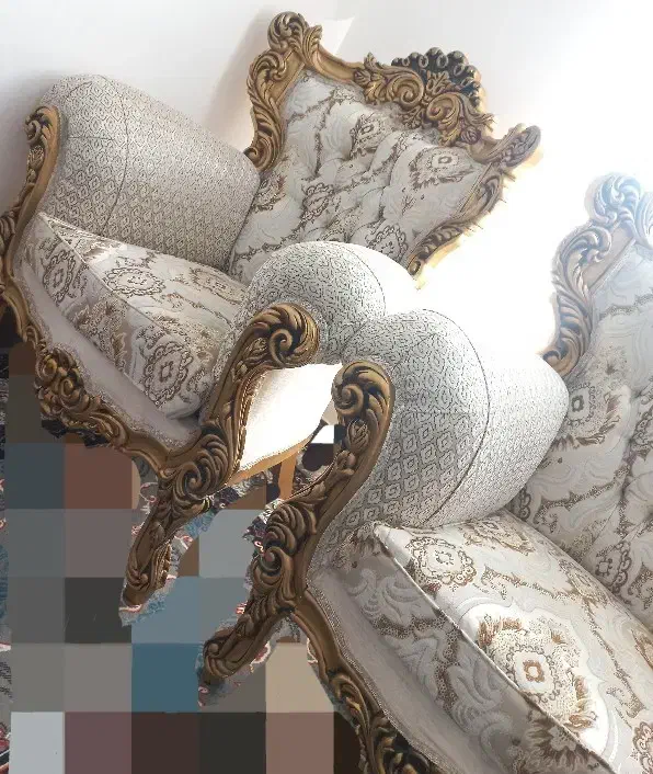 مبل سلطنتی ۹ نفره|مبلمان خانگی و میز عسلی|زرند, |دیوار