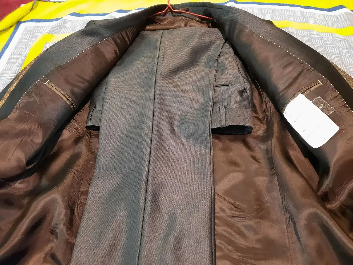 کت و شلوار مردانه عروس دامادی دوخت ترکیه نوی نو|لباس|ارومیه, |دیوار