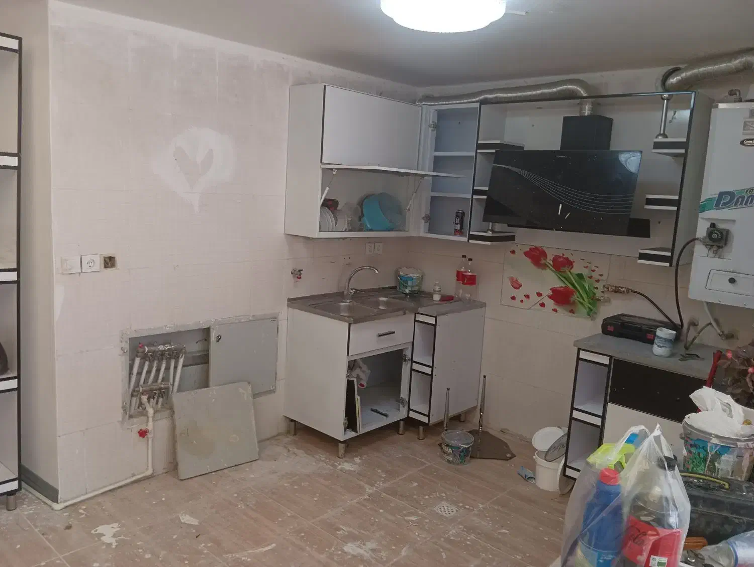 کابینت mdf|مصالح و تجهیزات ساختمان|نی‌ریز, |دیوار