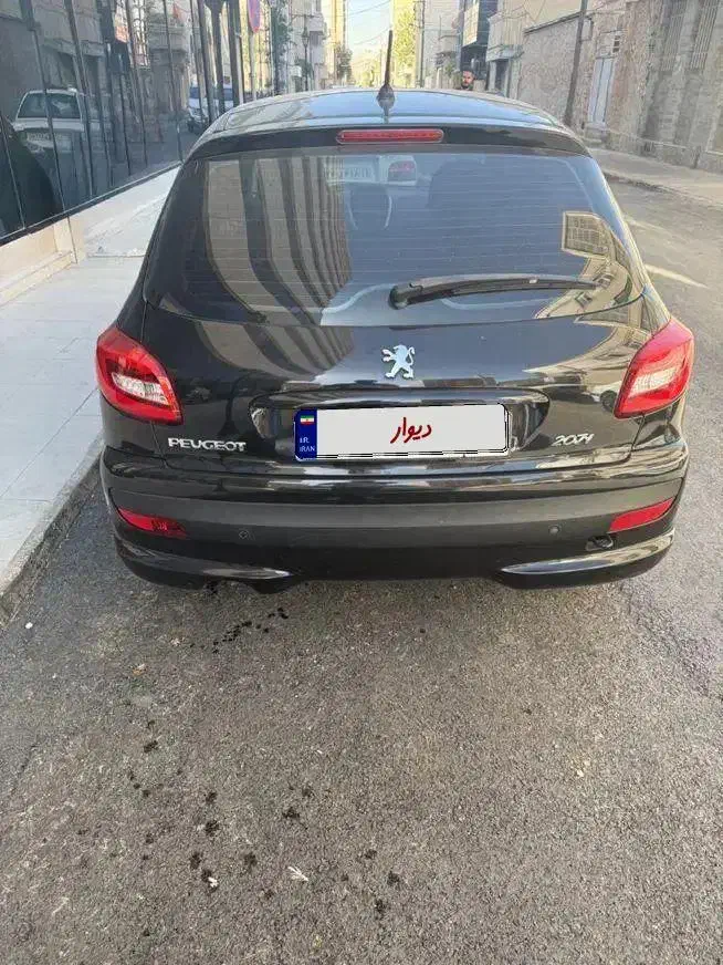 ۲۰۷ پانا اتومات مشکی|خودرو سواری و وانت|کرمانشاه, |دیوار