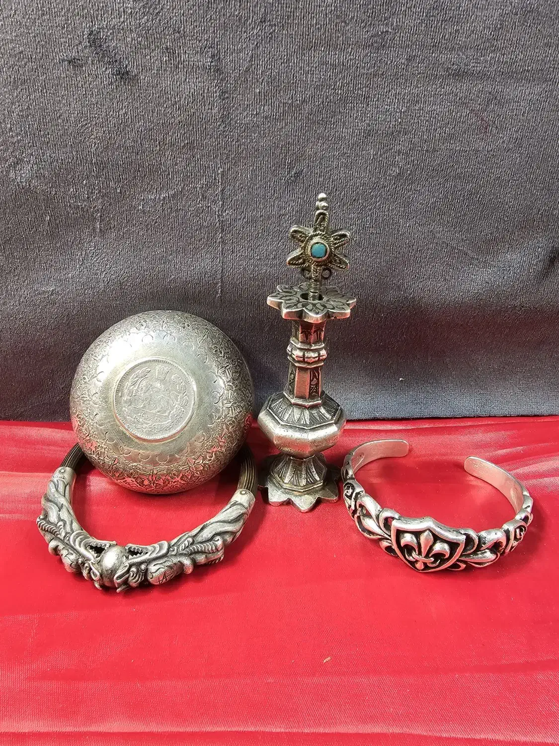 یه تعداد کار نقره خاص|کلکسیون اشیاء عتیقه|تهران, جنتآباد مرکزی|دیوار