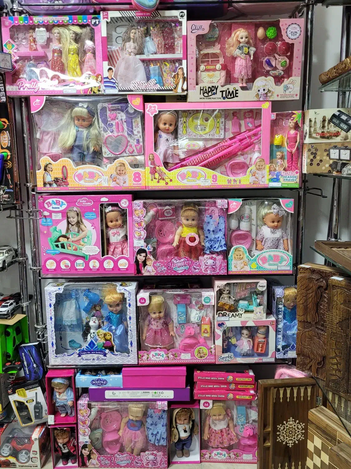 انواع عروسک های پولیشی و سیلیکونی لبوبو و کرومی|اسباب‌‌بازی|تهران, امام زاده حسن|دیوار