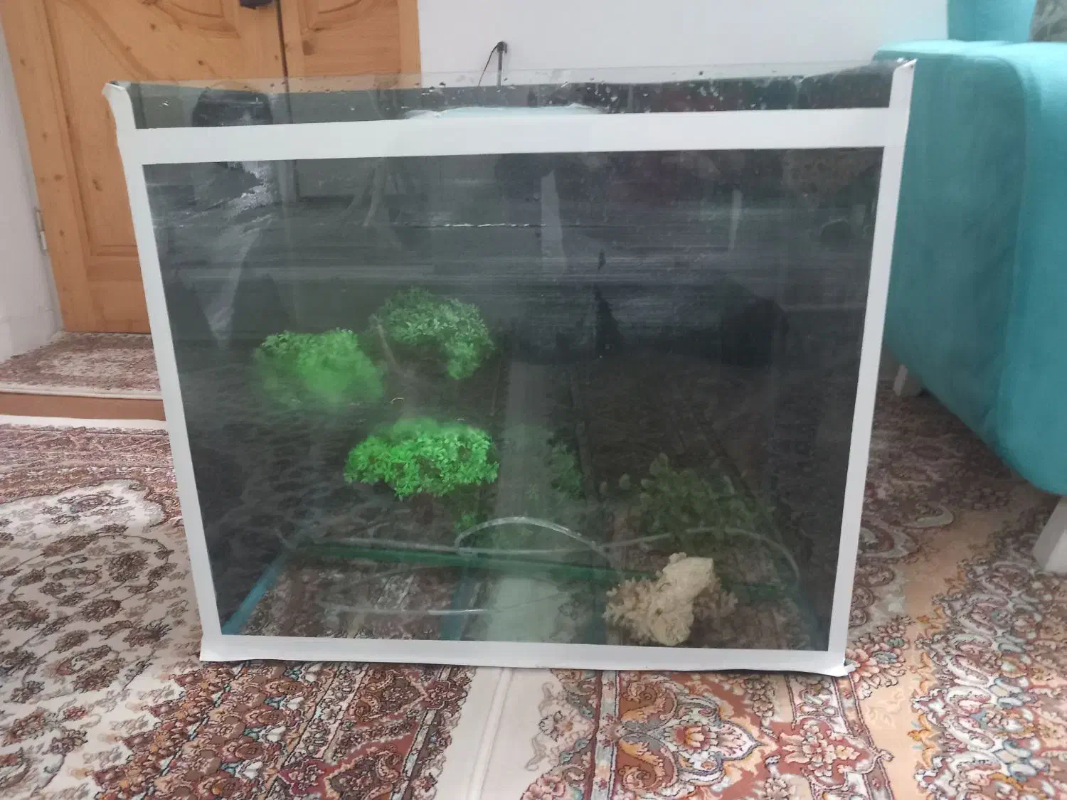 آکواریوم با چهار پایه فروشی|ماهی|سمنان, |دیوار