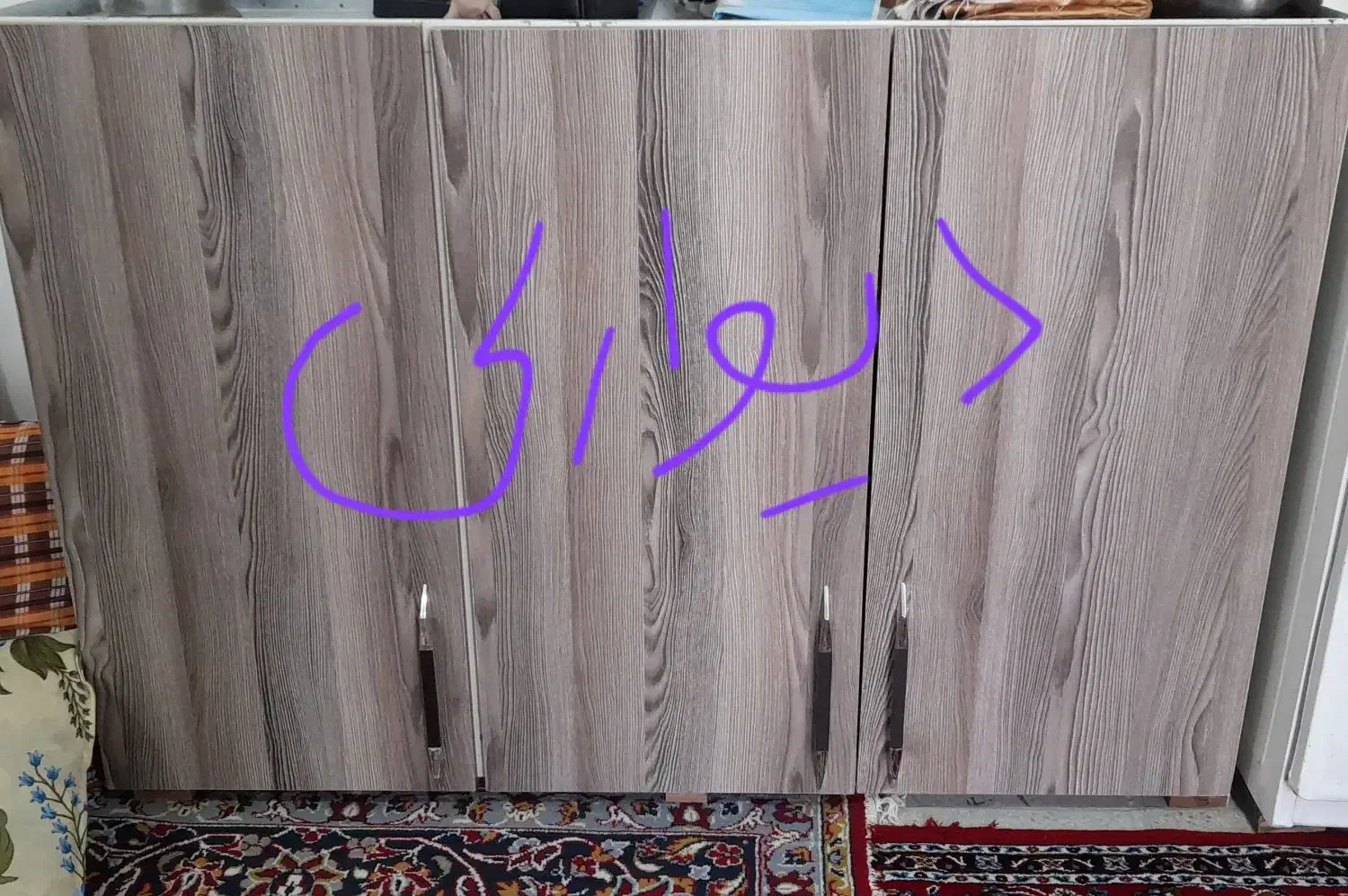 کابینت فلزی با درب ام دی اف|مصالح و تجهیزات ساختمان|محمدیه-قزوین, |دیوار