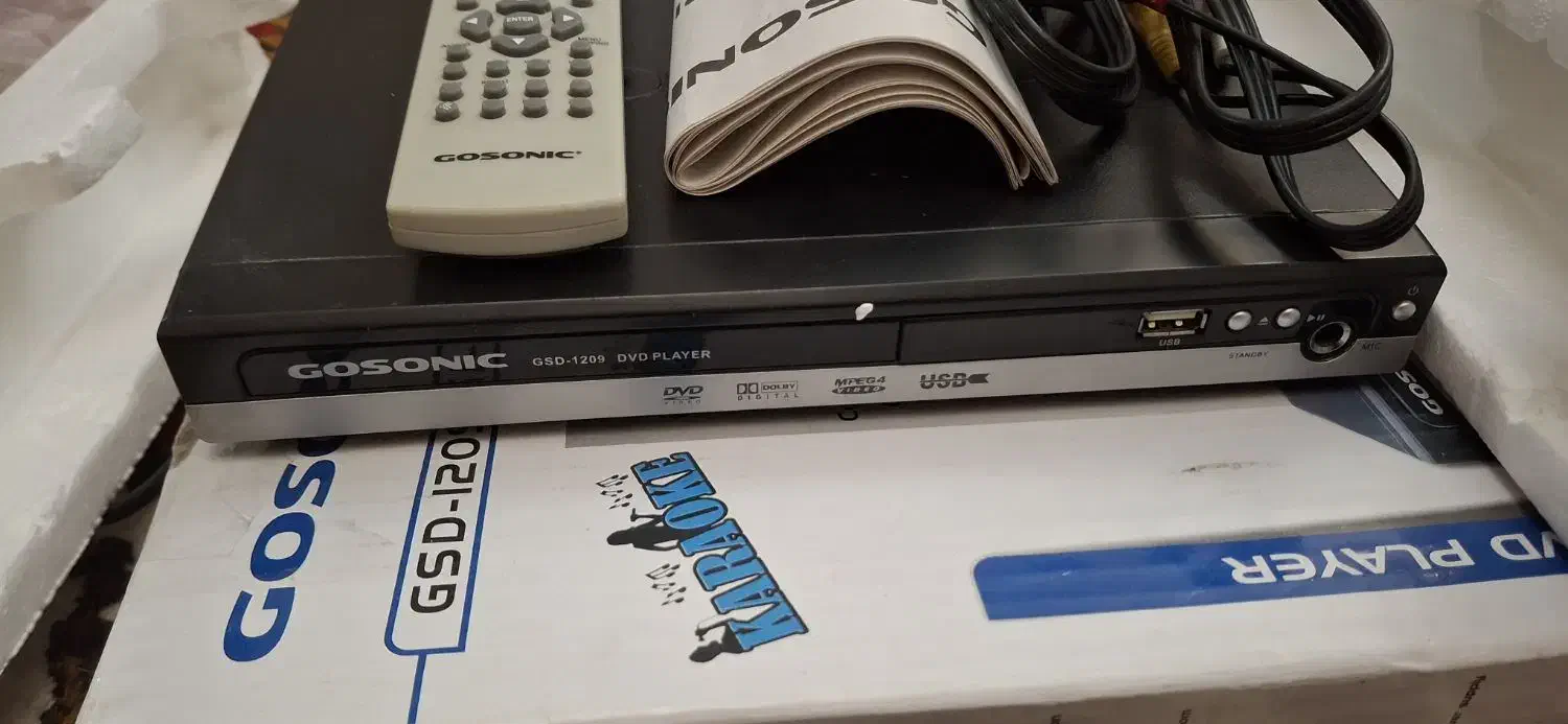 دی وی دی فلش خور گاسونیک اصل|پخشکننده DVD و ویدیو|تبریز, |دیوار