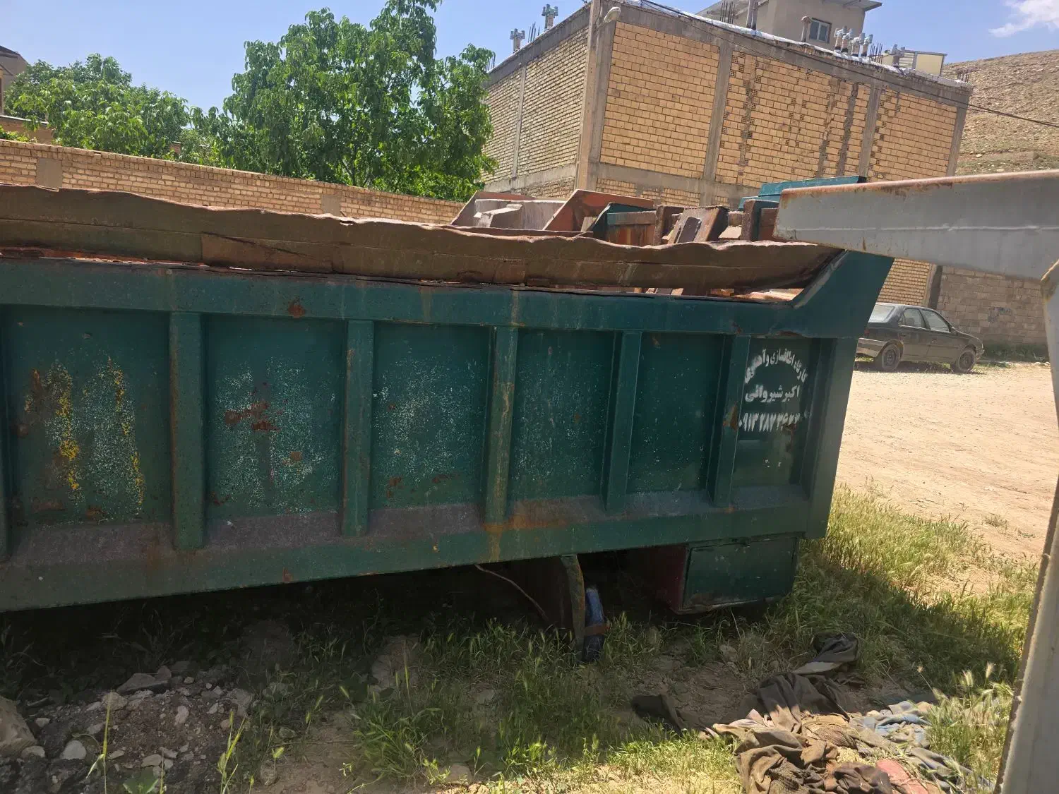 اتاق عقب مایلر|خودرو سنگین|فارسان, |دیوار