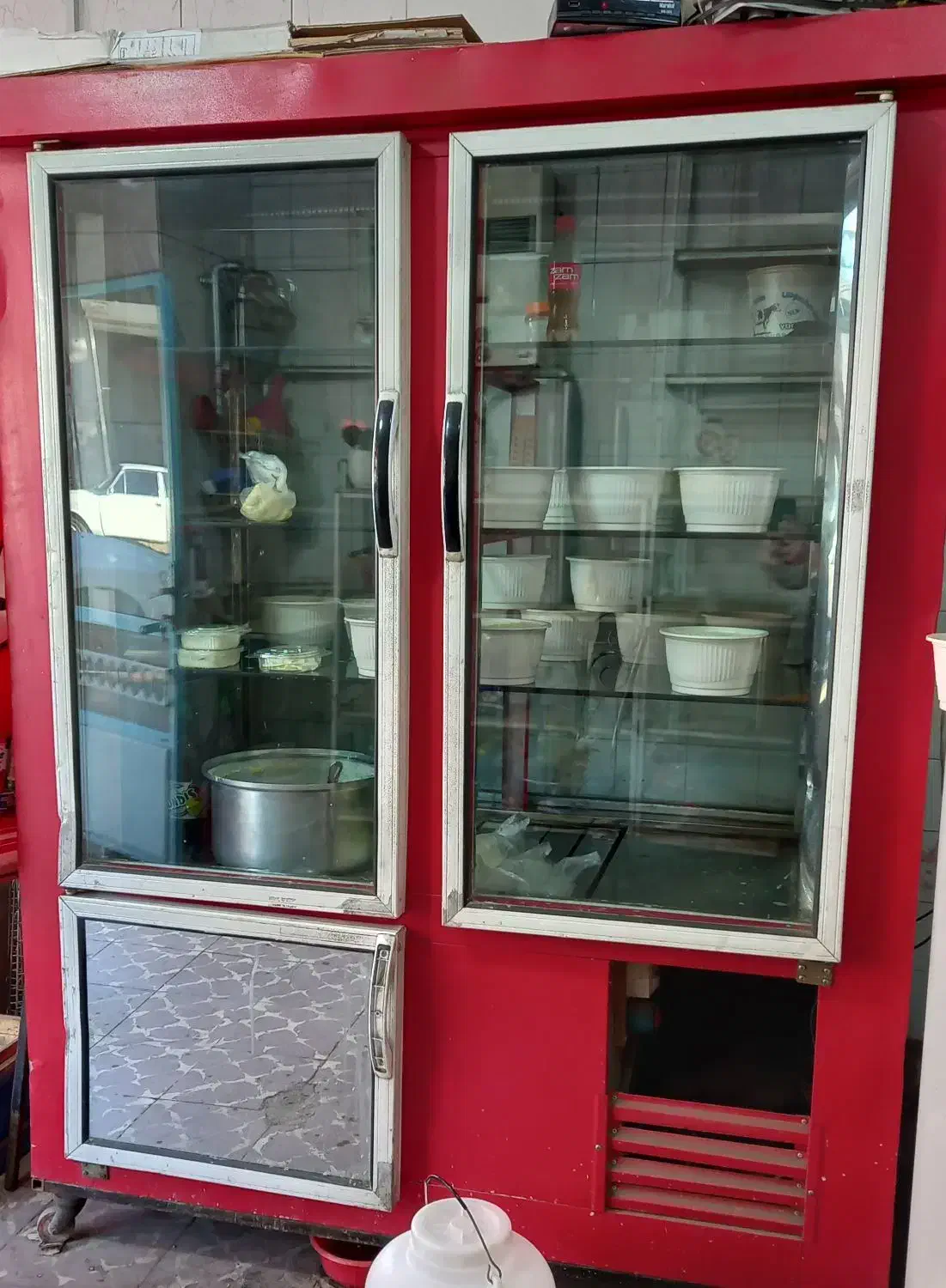 یخچال ایستاده ویترینی ۱/۵ متری|فروشگاه و مغازه|اهر, |دیوار