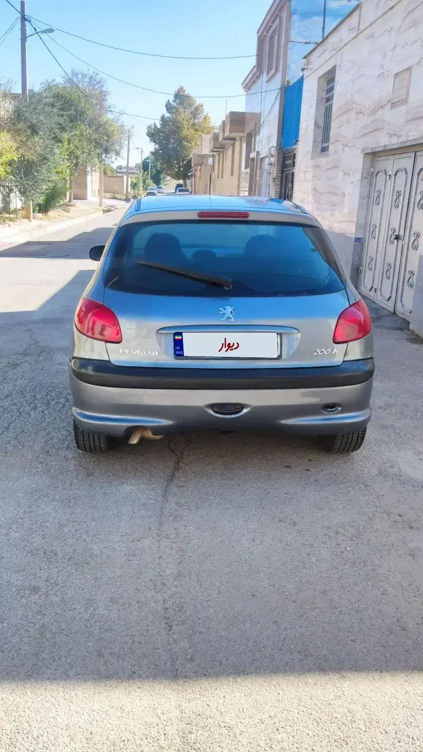 پژو 206 تیپ 6|خودرو سواری و وانت|شیراز, شهرک بهشتی|دیوار