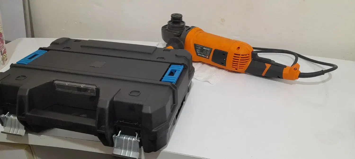 سنگ فرز آهنگری. تراز لیزی ۴خط.مینی فرز|ابزارآلات|میناب, |دیوار