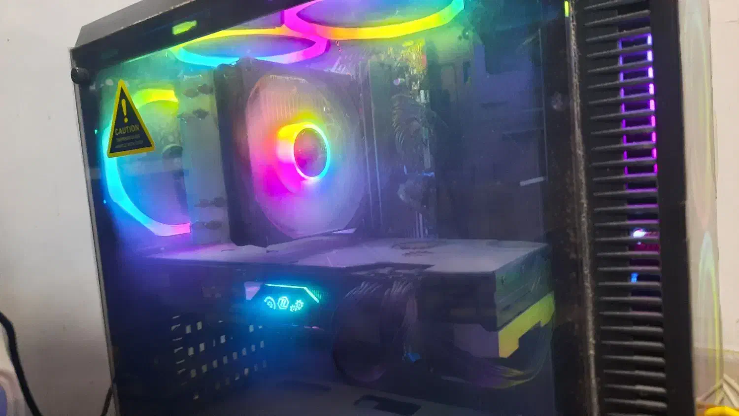 کیس کامپیوتر گیمینگ نسل ۱۱ گرافیک rx5700xt|رایانه رومیزی|تهران, یافت‌آباد|دیوار