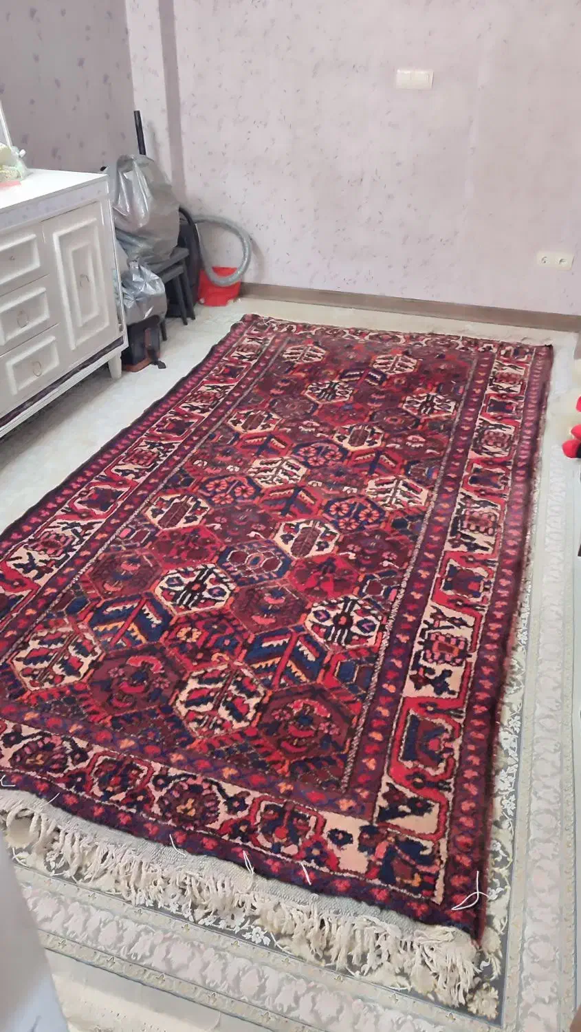 فرش دستباف پشمی ۴متری|فرش|اصفهان, شهرک میلاد|دیوار