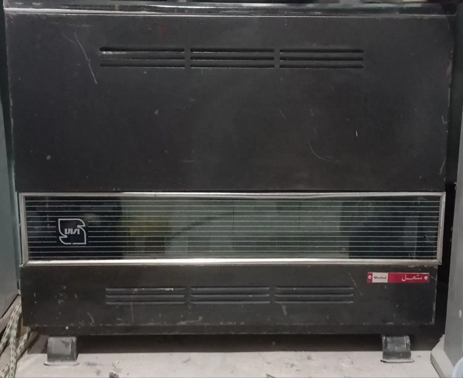 بخاری دودکش دار|بخاری، هیتر، شومینه|شازند, |دیوار