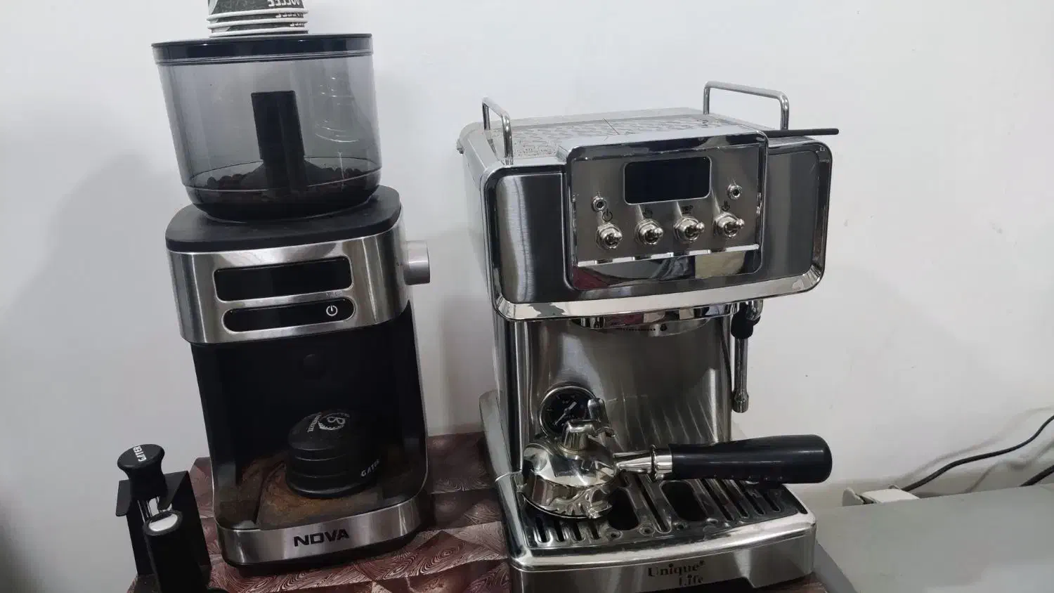 قهوه ساز نیمه صنعتی و آسیاب قهوه|سماور، چای‌ساز، قهوه‌ساز|بهبهان, |دیوار