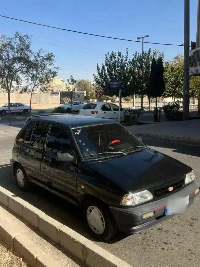 پراید هاچبک ۸۶  فقط معاوضه با  دوو سی ال او|خودرو سواری و وانت|شاهین‌شهر, شهرک ردانی پور|دیوار