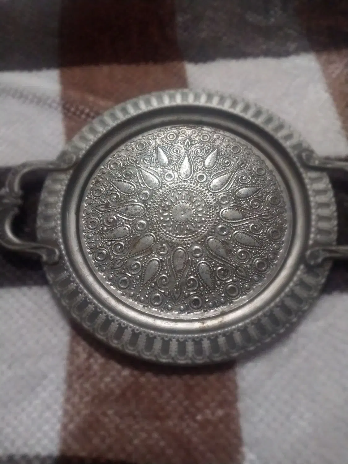 سینی قدیمی|ظروف سرو و پذیرایی|قم, شهرک قدس|دیوار