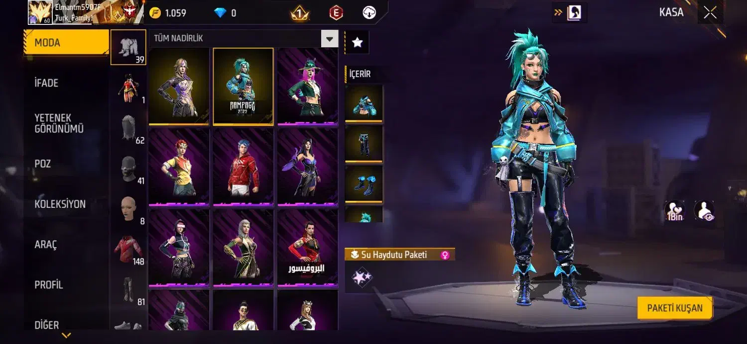 اکانت فریفایر|کنسول، بازی ویدئویی و آنلاین|مراغه, |دیوار